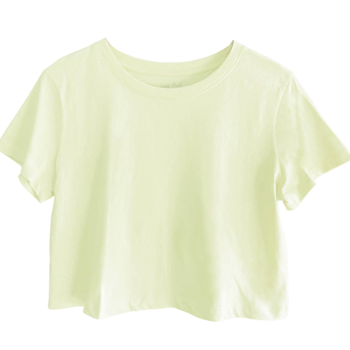 Premium cotton cropped tees