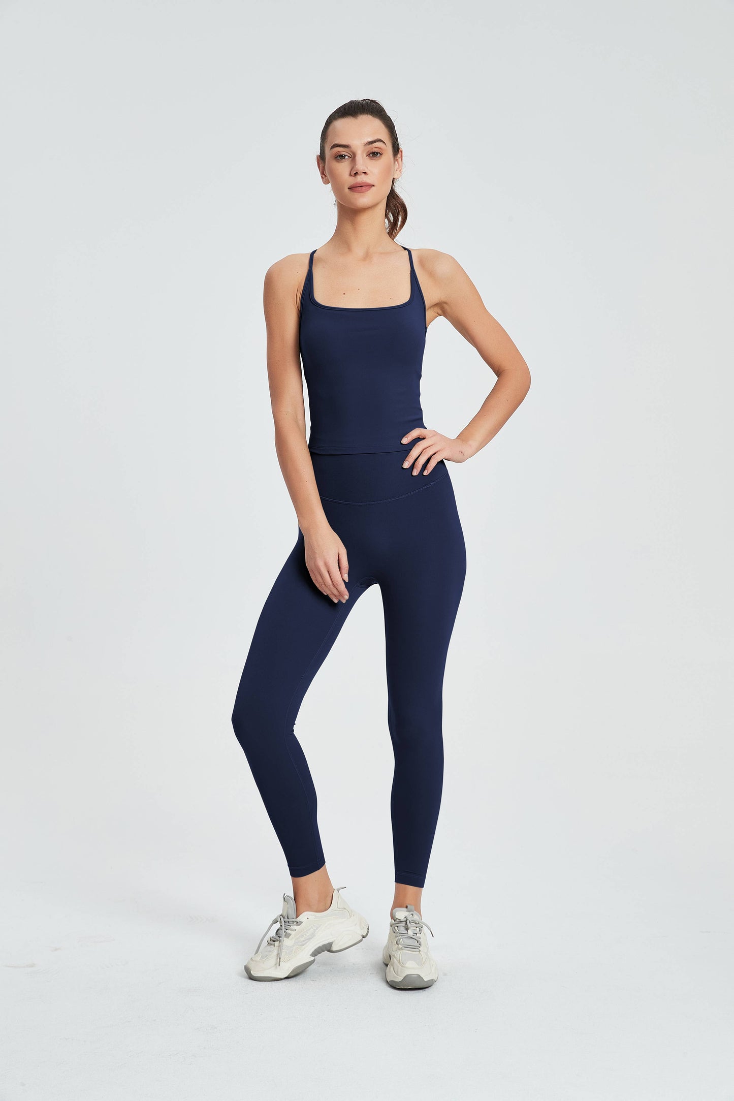 Veronica Sports Bra and High Waist Leggings Activewear Set