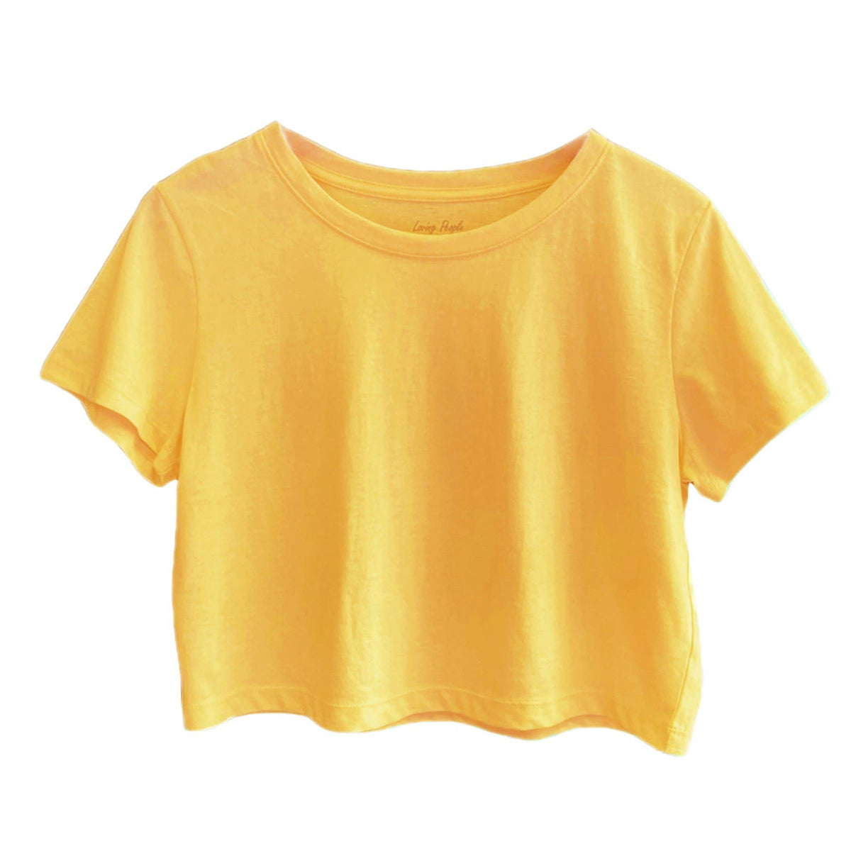 Premium cotton cropped tees