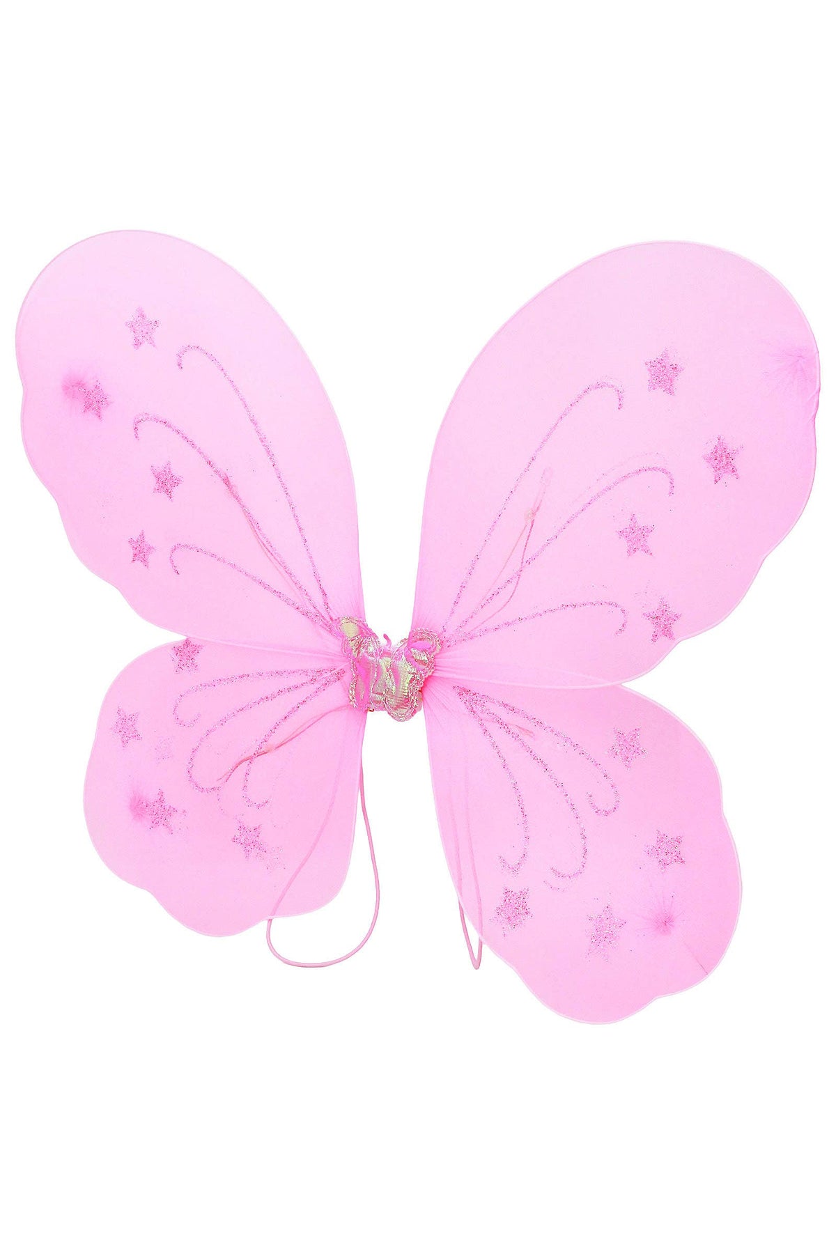 Kids Light-Up Star Glittery Fairy Costume Wings