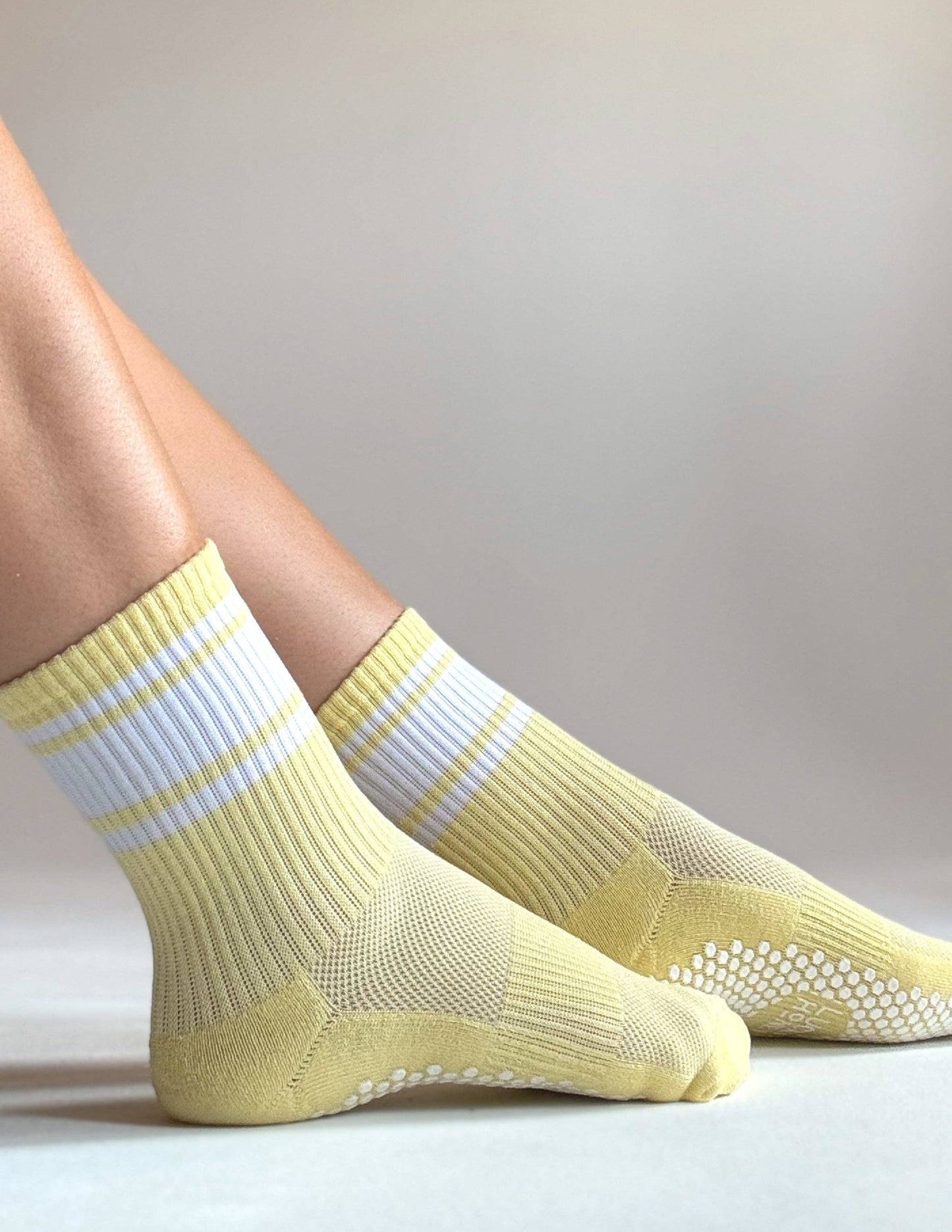 The Crew Stripe Grip Sock