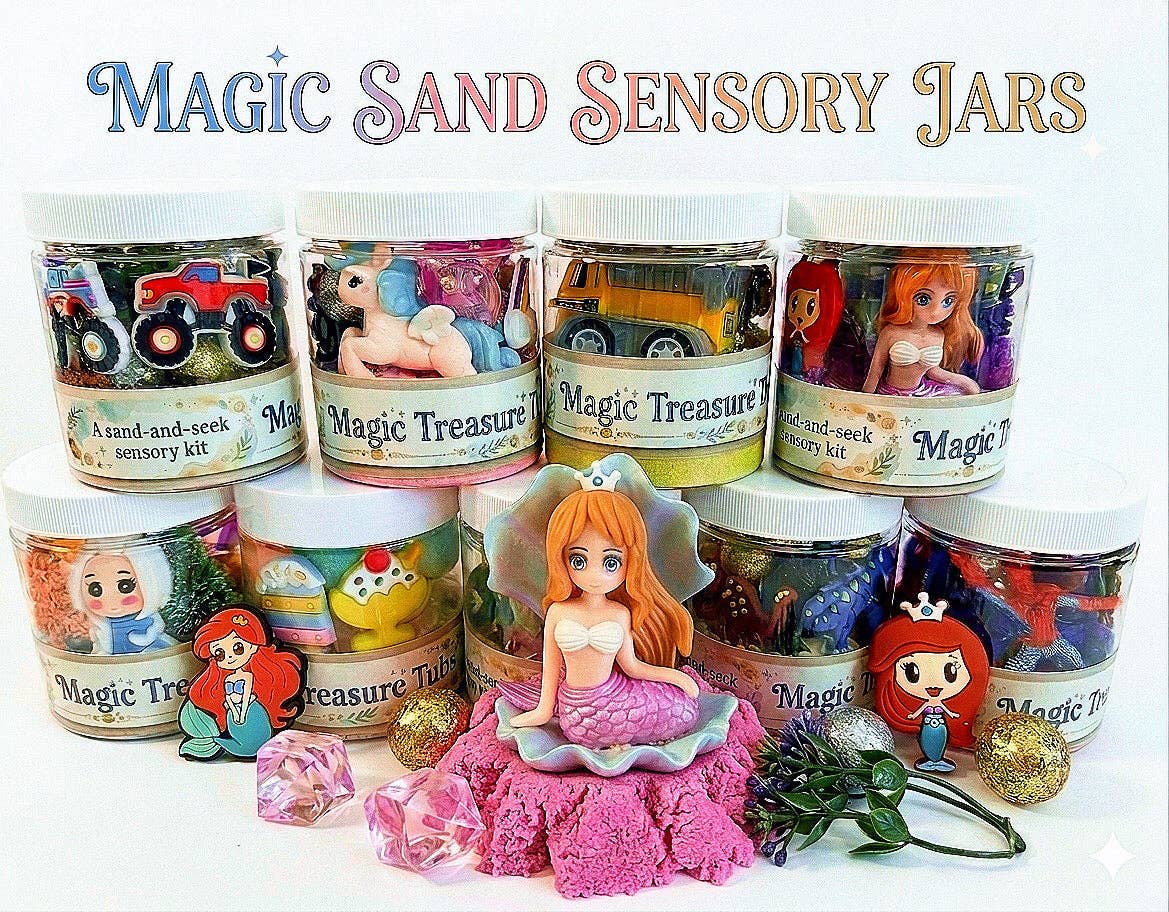 Magic Sand Sensory Jars
