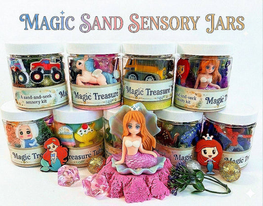 Magic Sand Sensory Jars