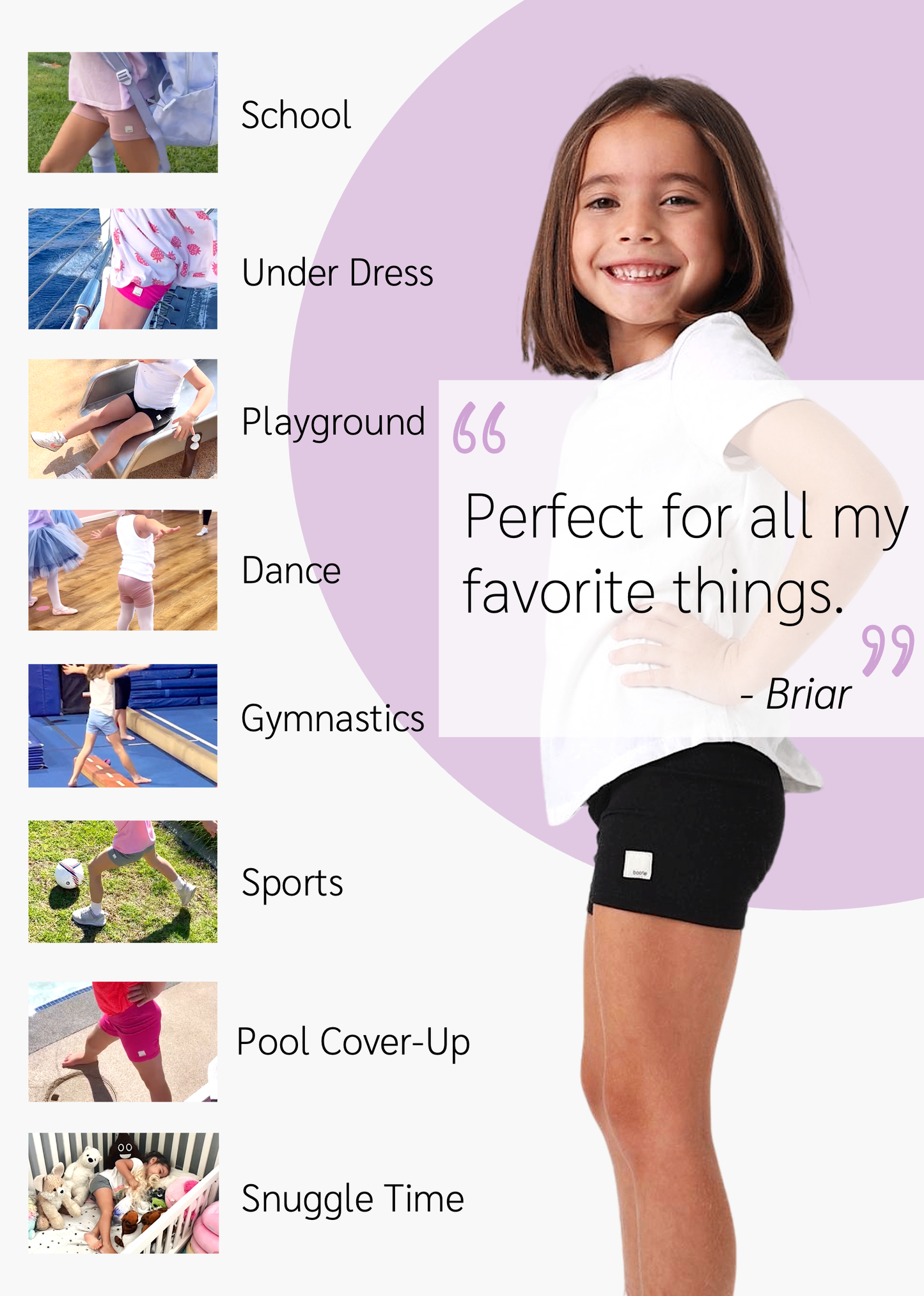 Play-All-Day Short - Ballerina Black