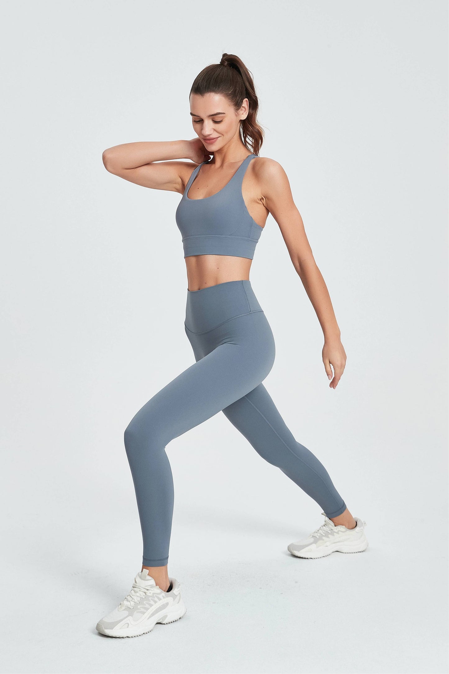 Isabella Strappy Back Sports Bra & Legging Activewear Set