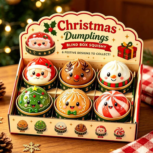 Christmas surprise squishy stress vent squeeze toy