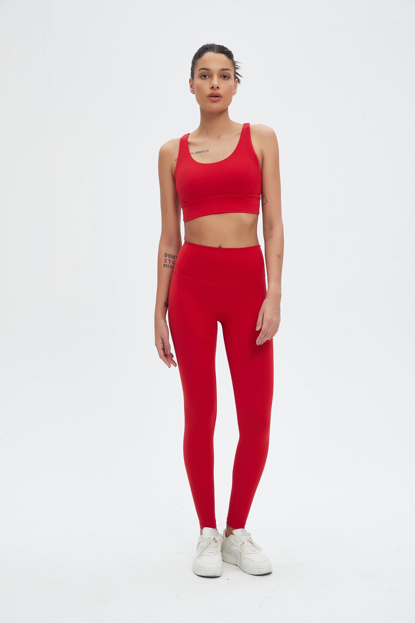 Isabella Strappy Back Sports Bra & Legging Activewear Set