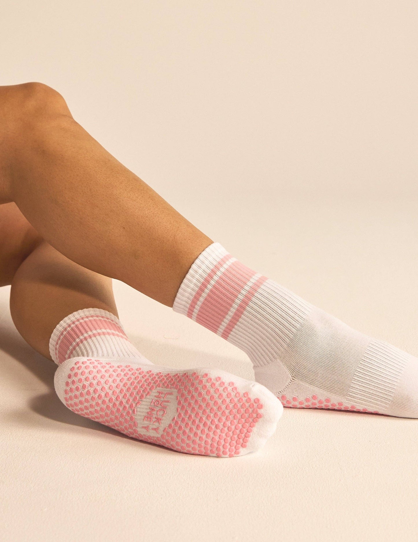 The Crew Stripe Grip Sock