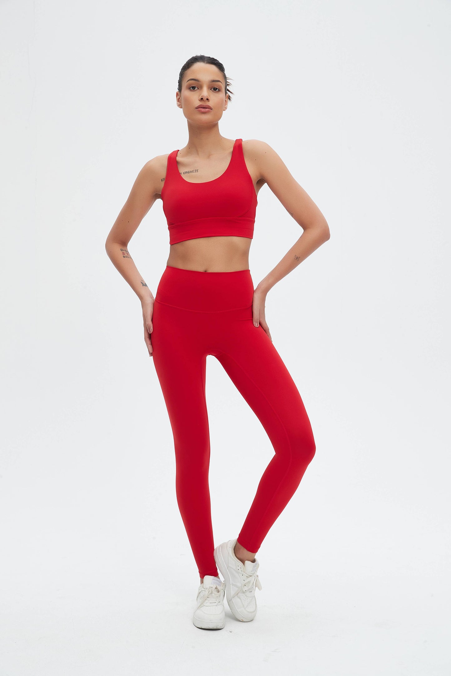 Isabella Strappy Back Sports Bra & Legging Activewear Set