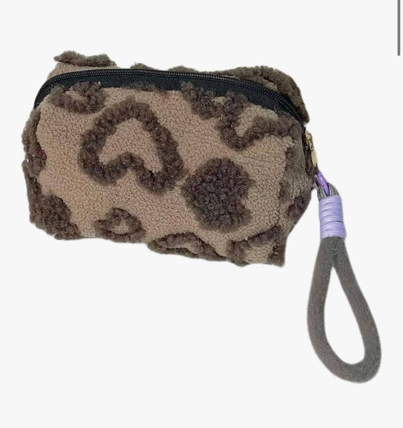 Towel heart makeup bags 