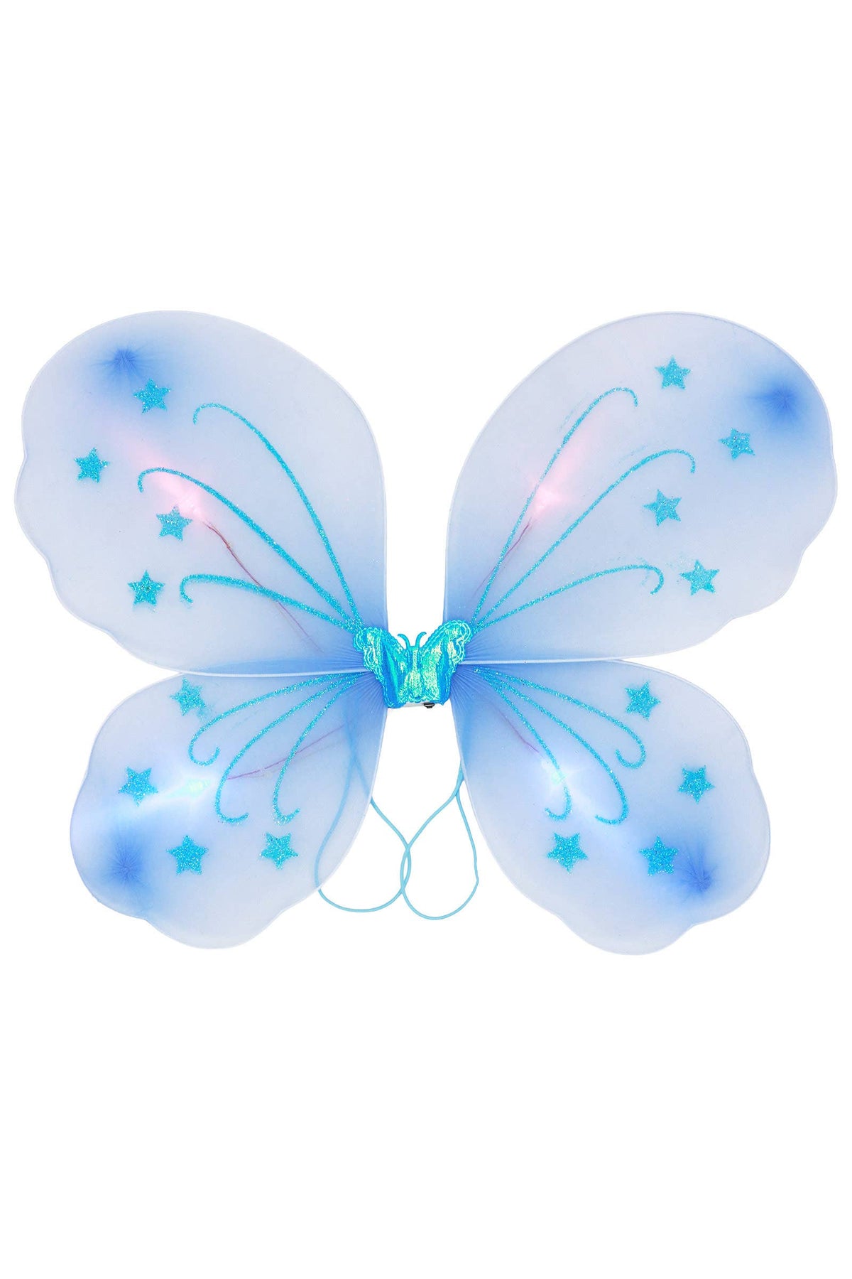 Kids Light-Up Star Glittery Fairy Costume Wings