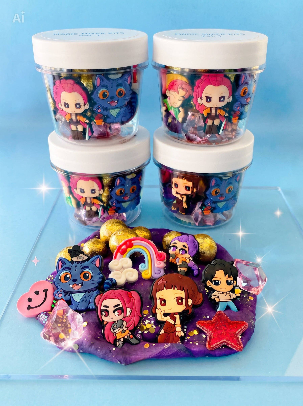 Magic Play Dough Jar