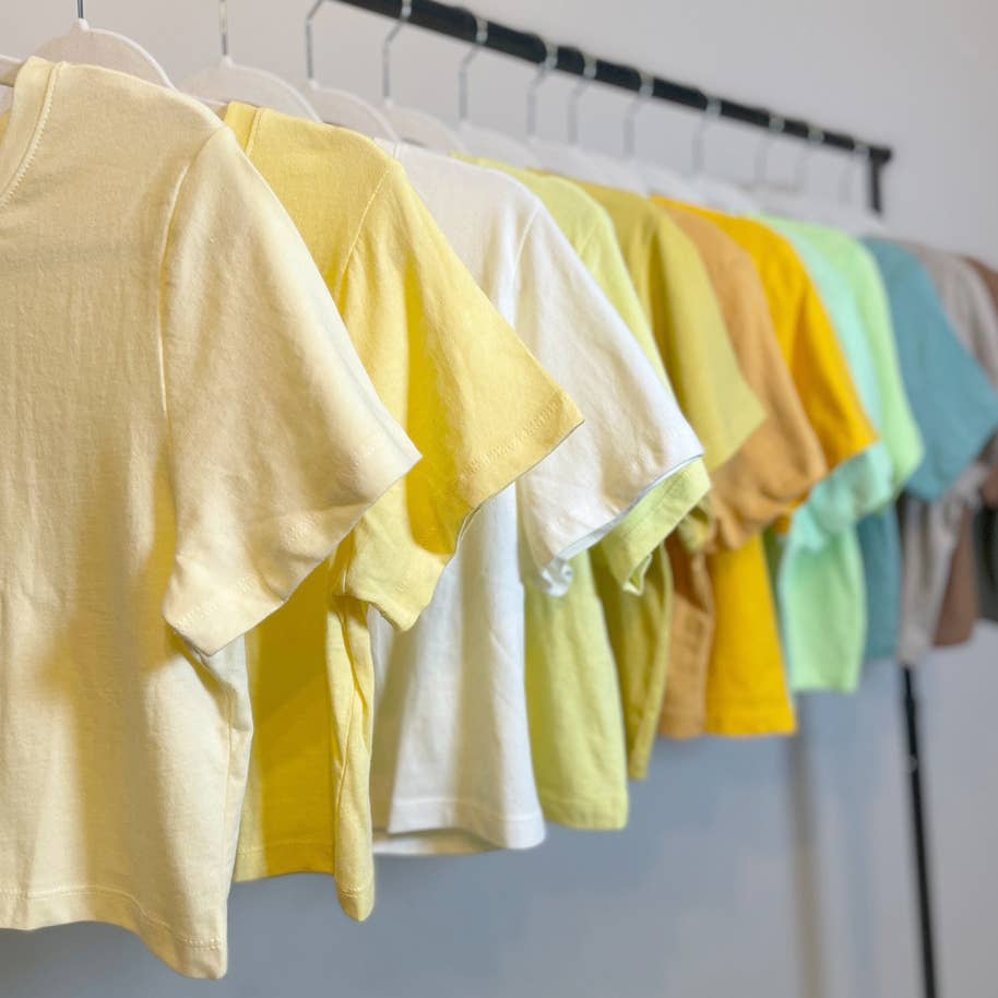 Premium Cotton Crop Tops (New colors)