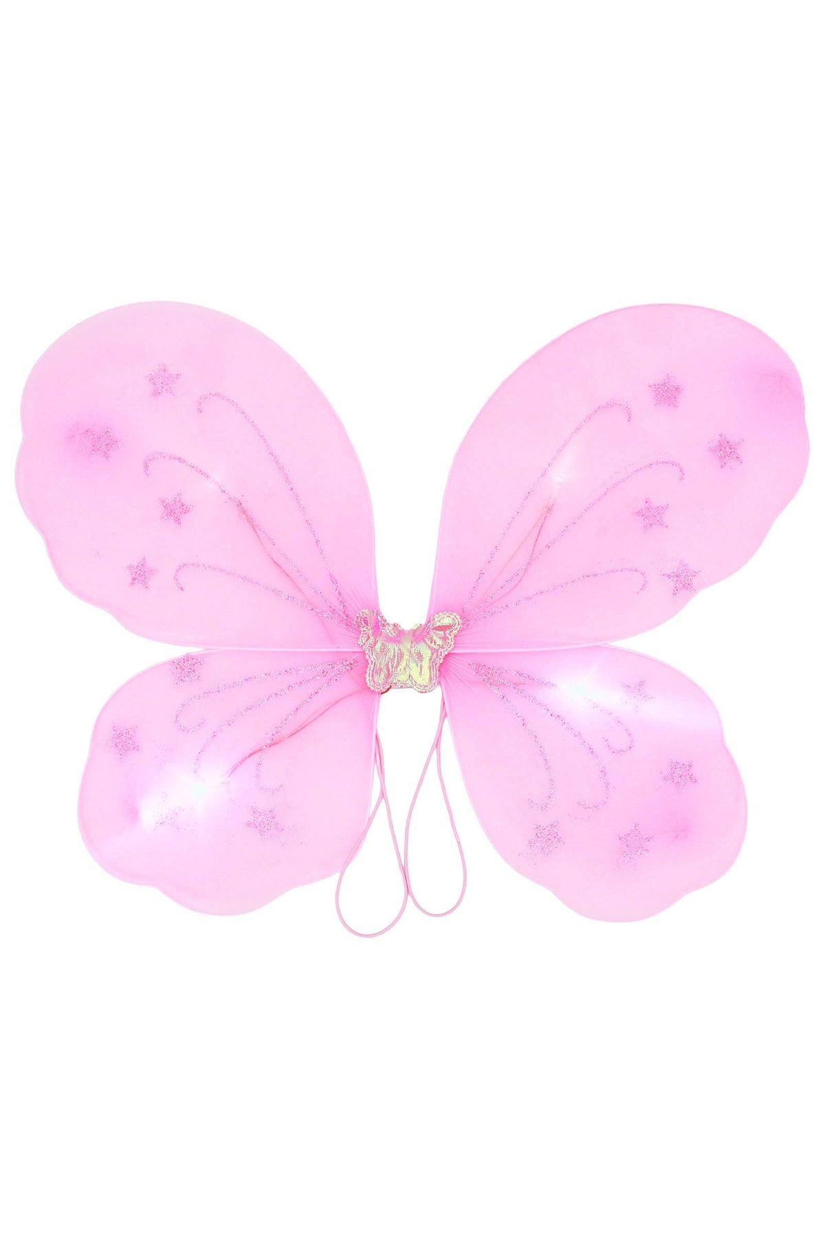Kids Light-Up Star Glittery Fairy Costume Wings