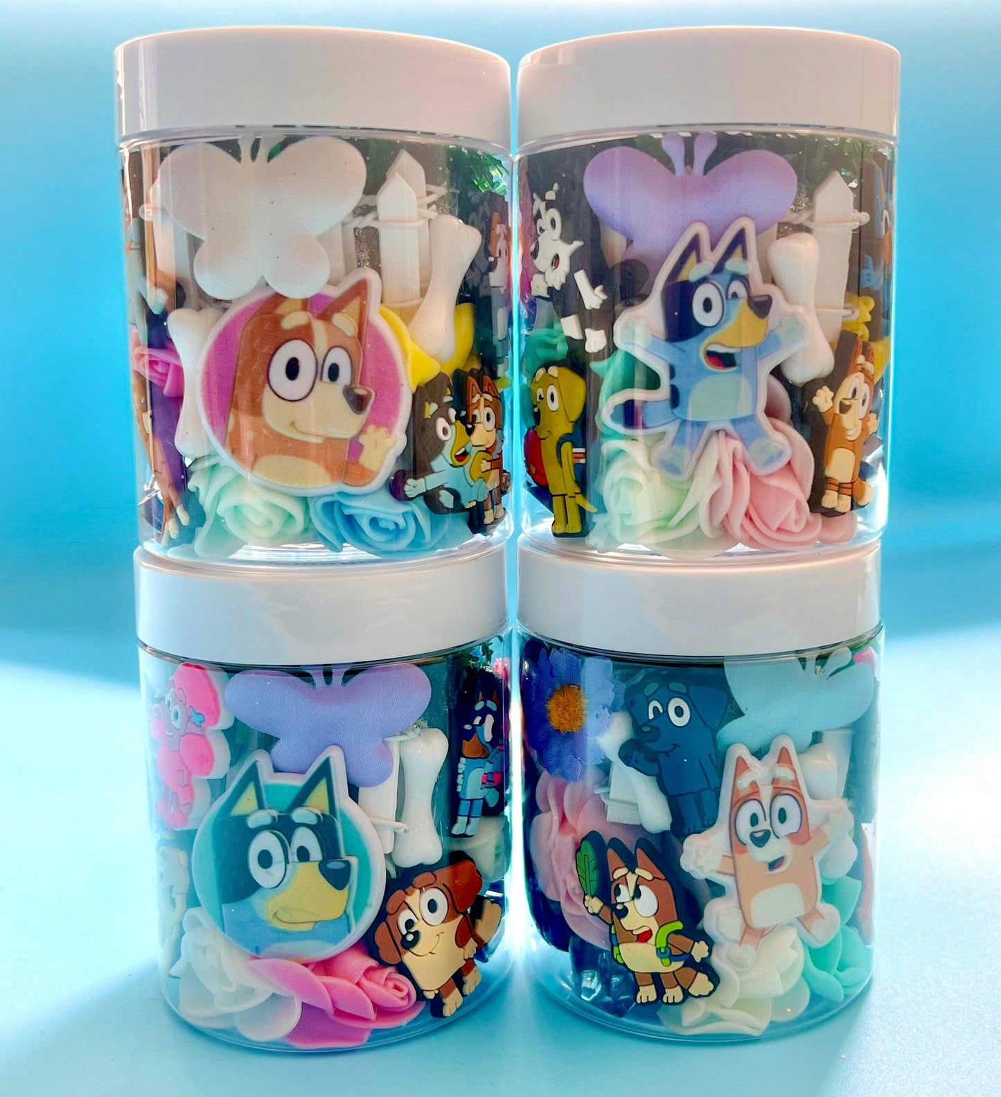"Bluey Inspired" 8 oz. Dough Jar