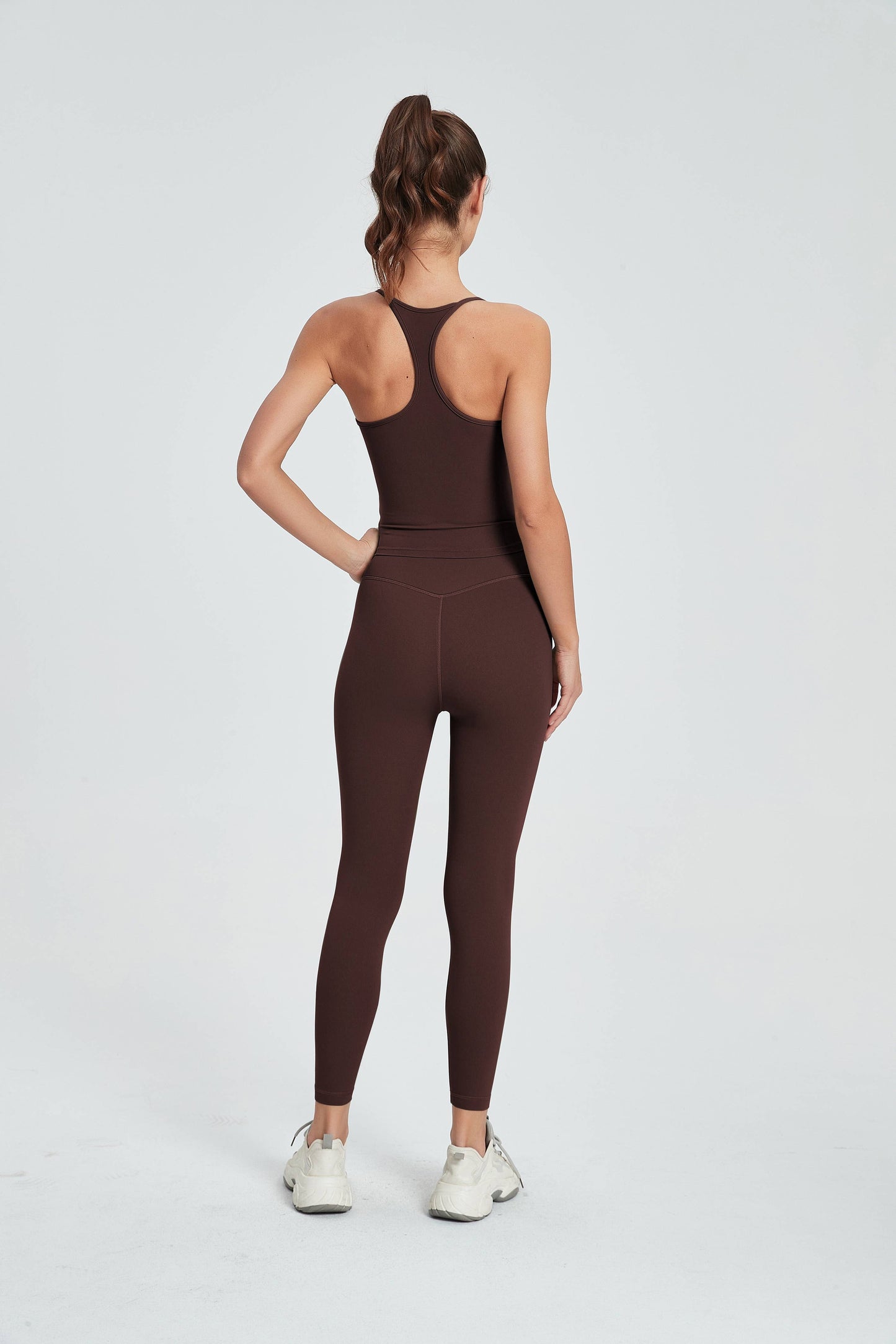 Veronica Sports Bra and High Waist Leggings Activewear Set