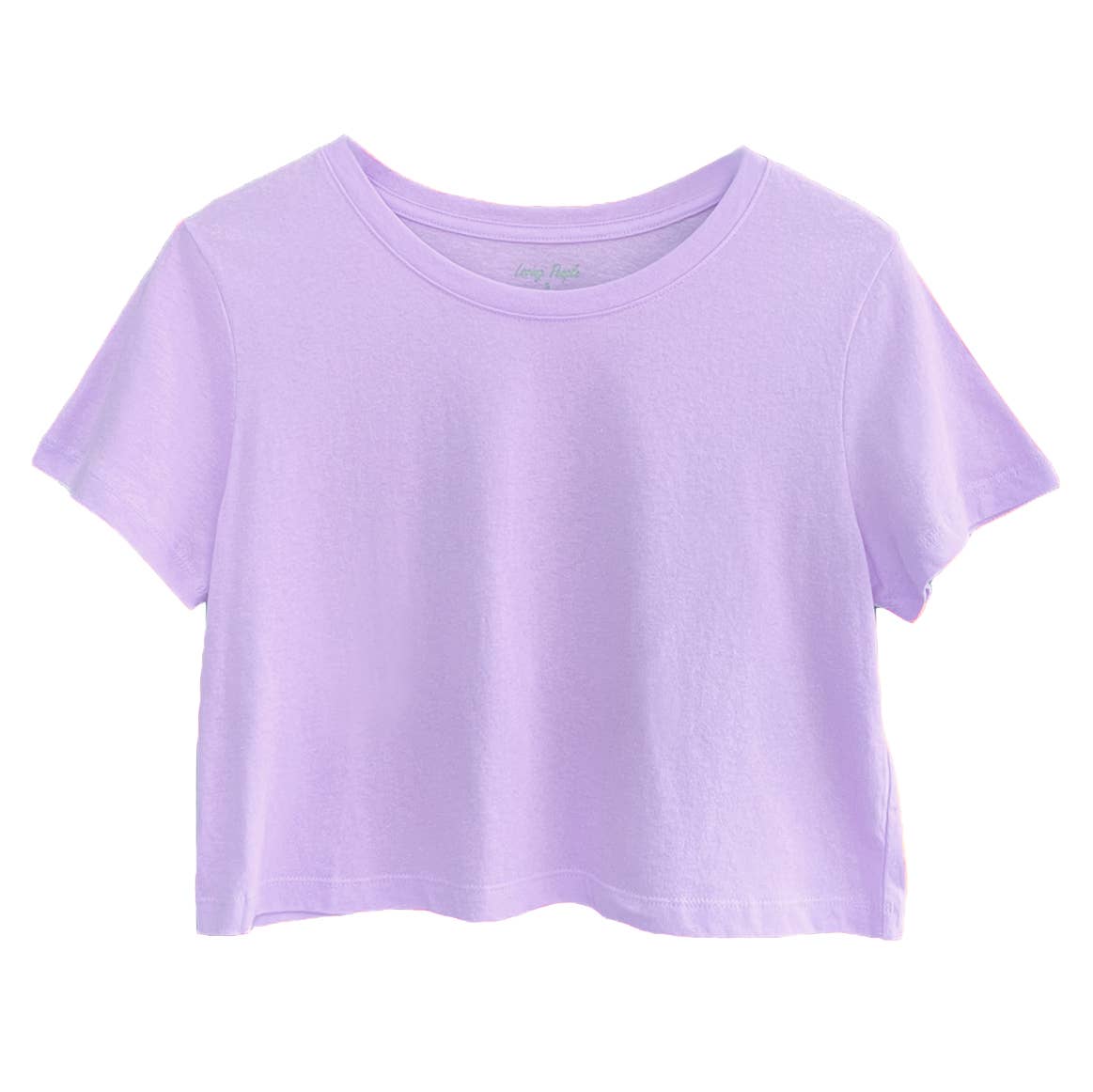 Premium cotton cropped tees