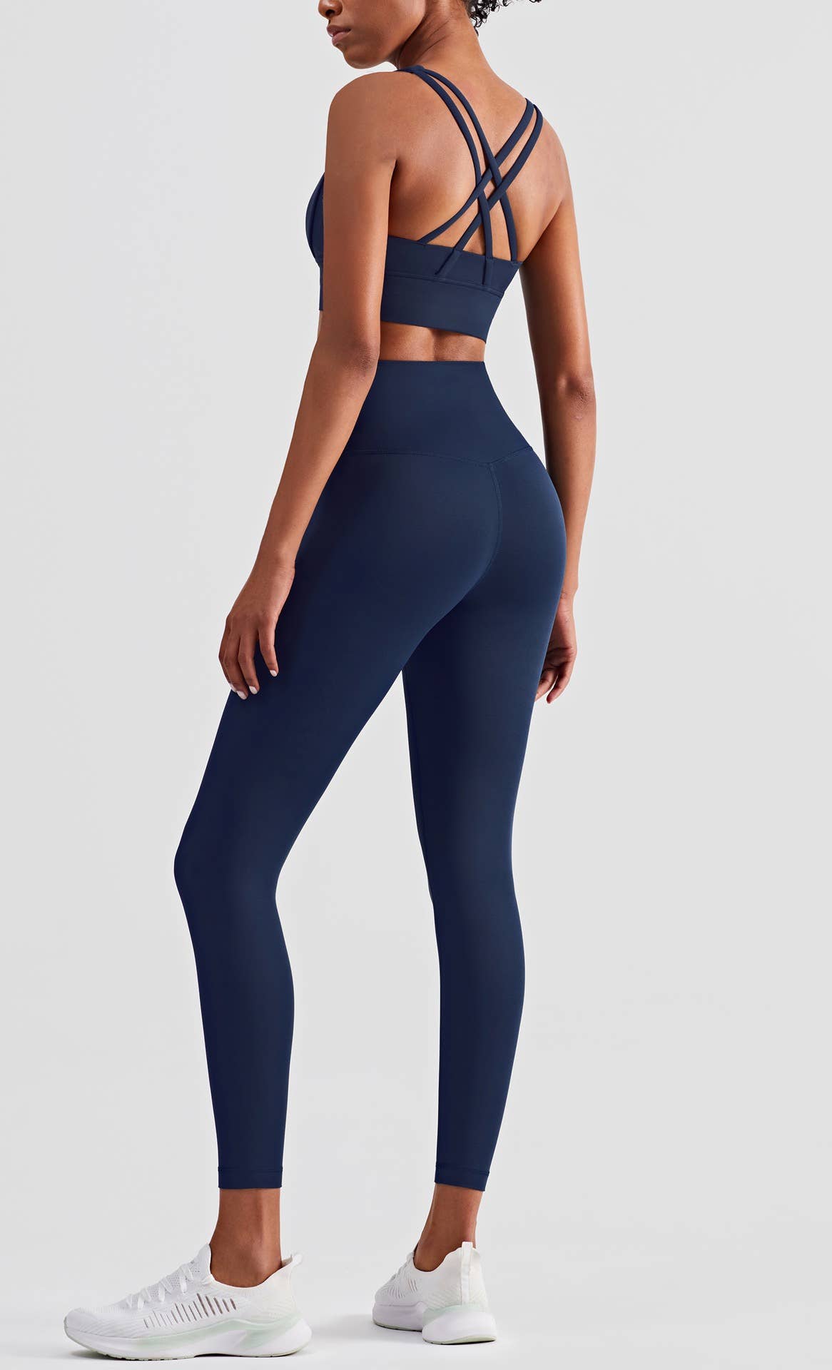 Isabella Strappy Back Sports Bra & Legging Activewear Set