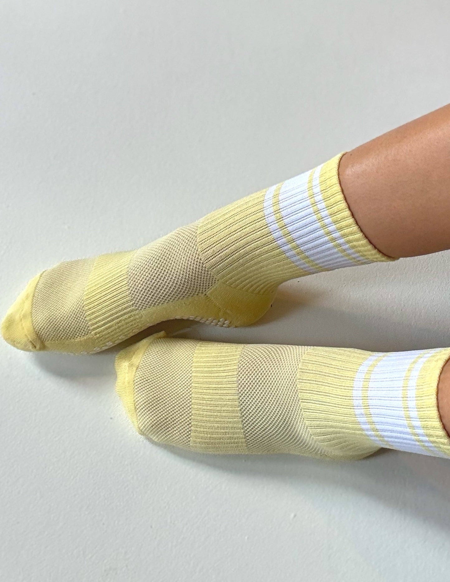 The Crew Stripe Grip Sock
