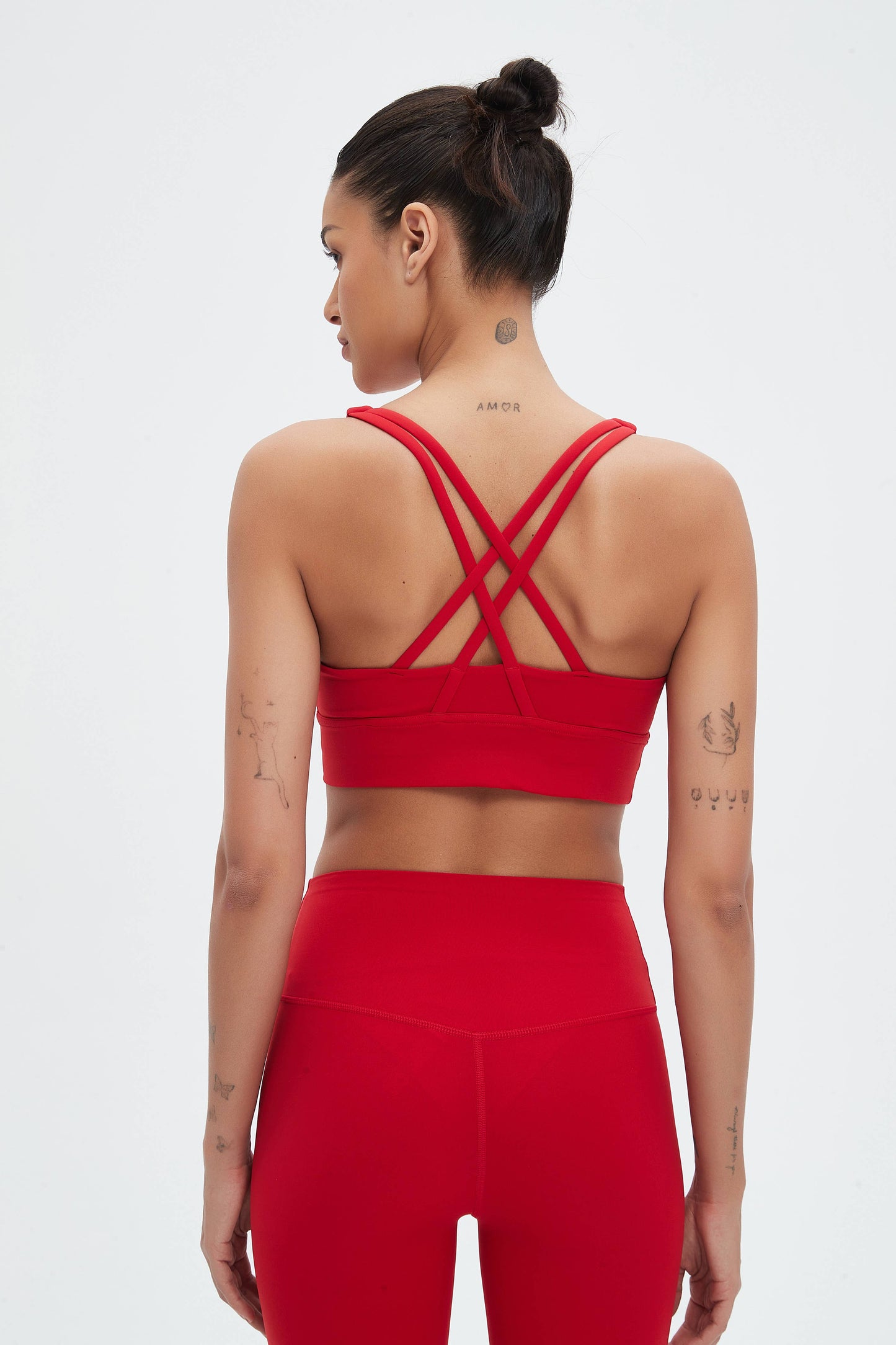 Isabella Strappy Back Sports Bra & Legging Activewear Set