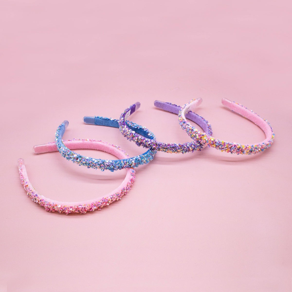 Thin Sequin Headband - Non Slip Hair Accessories for Kids