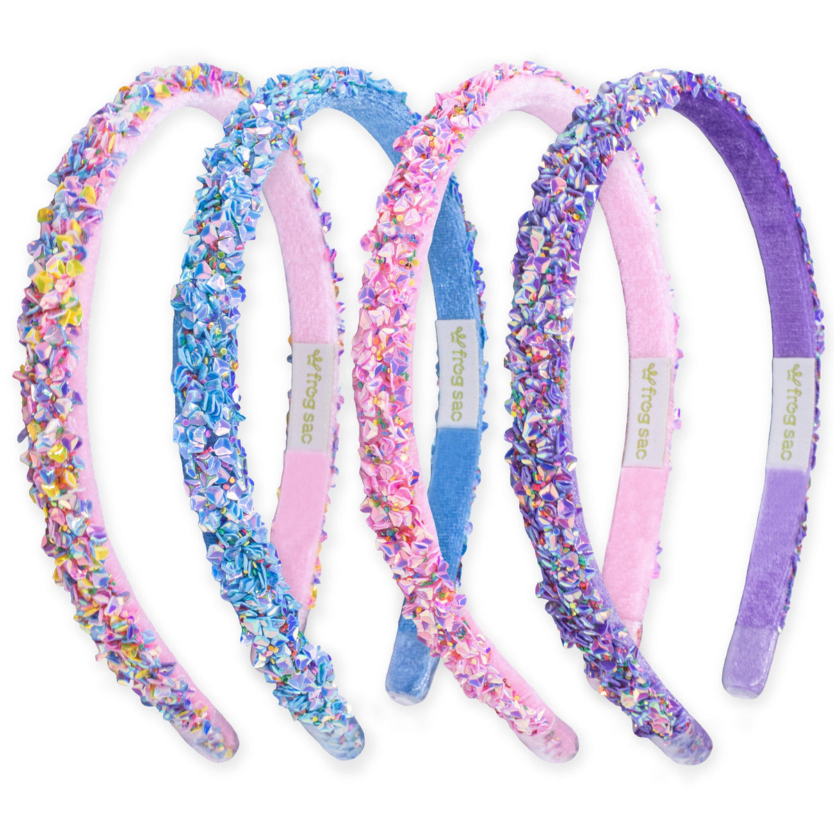 Thin Sequin Headband - Non Slip Hair Accessories for Kids