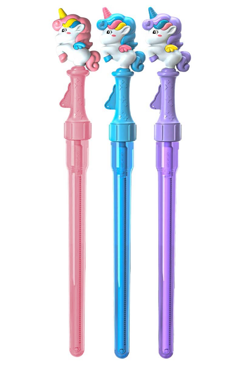 Unicorn Pony Stick Sword Bubble Wand