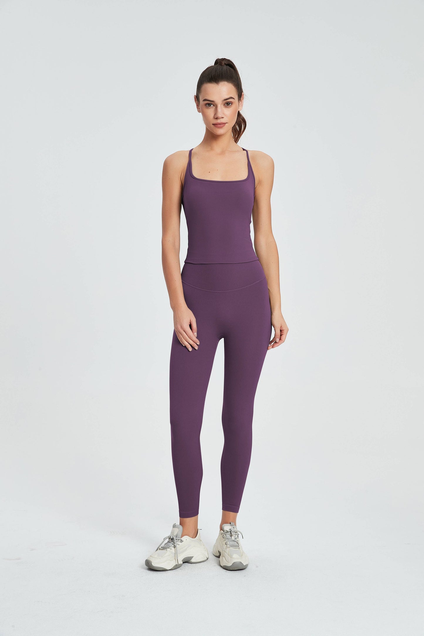 Veronica Sports Bra and High Waist Leggings Activewear Set