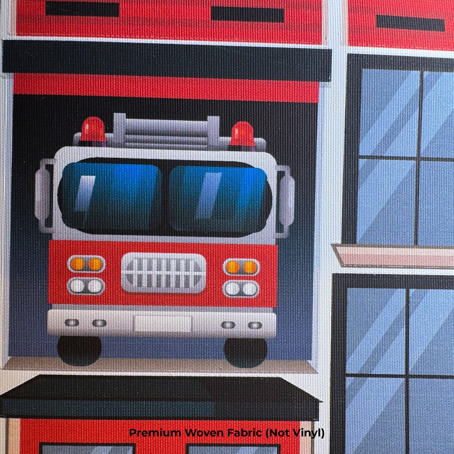 Reusable Decals for Magnetic Tiles & Bricks - Fire Fighters