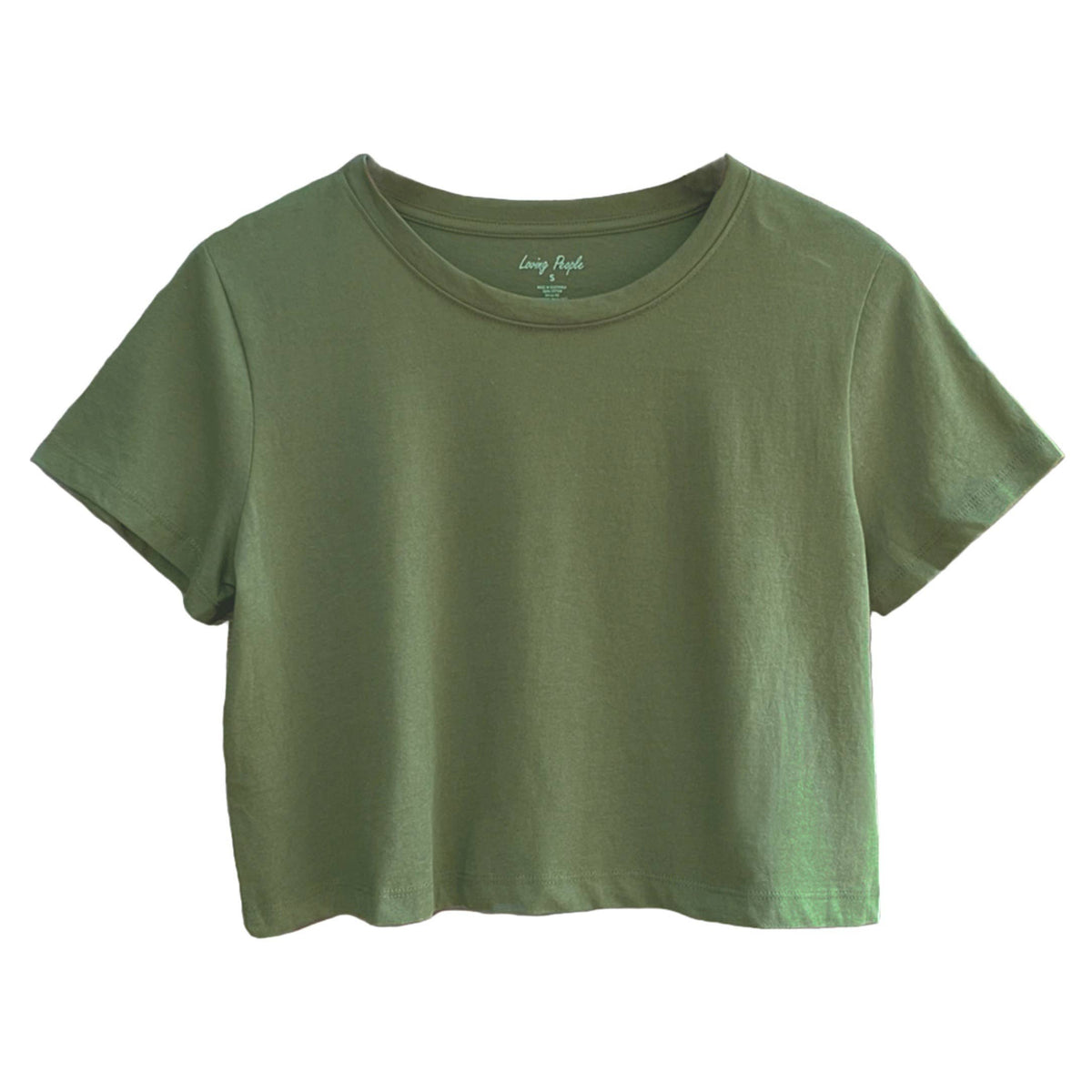 Premium cotton cropped tees