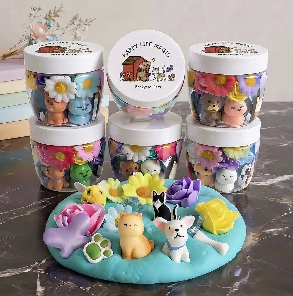 Magic Play Dough Jar