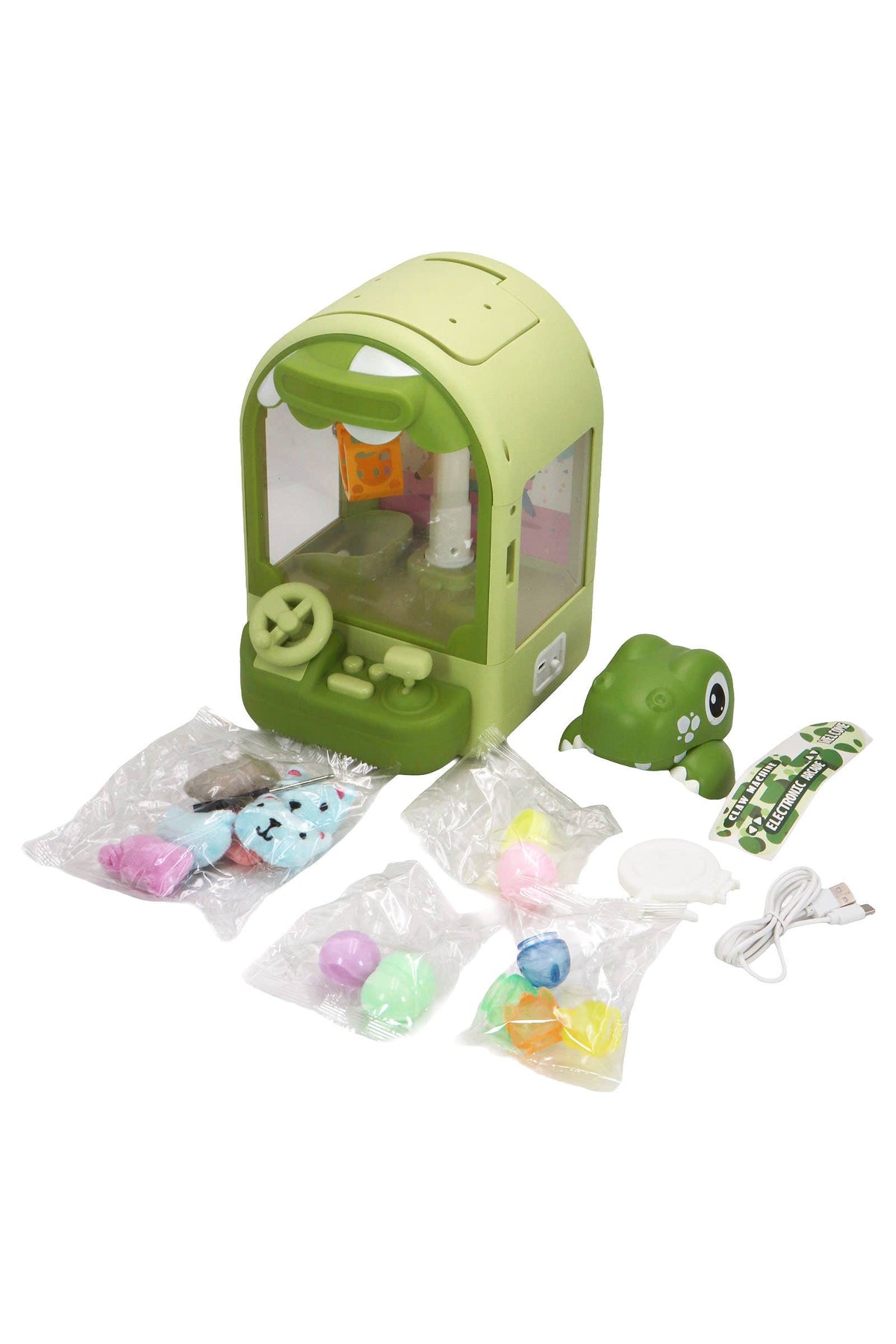 Electronic Dinosaur Music Toy Claw Machine