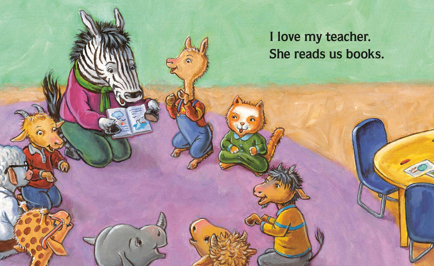 Llama Llama Loves His Teacher