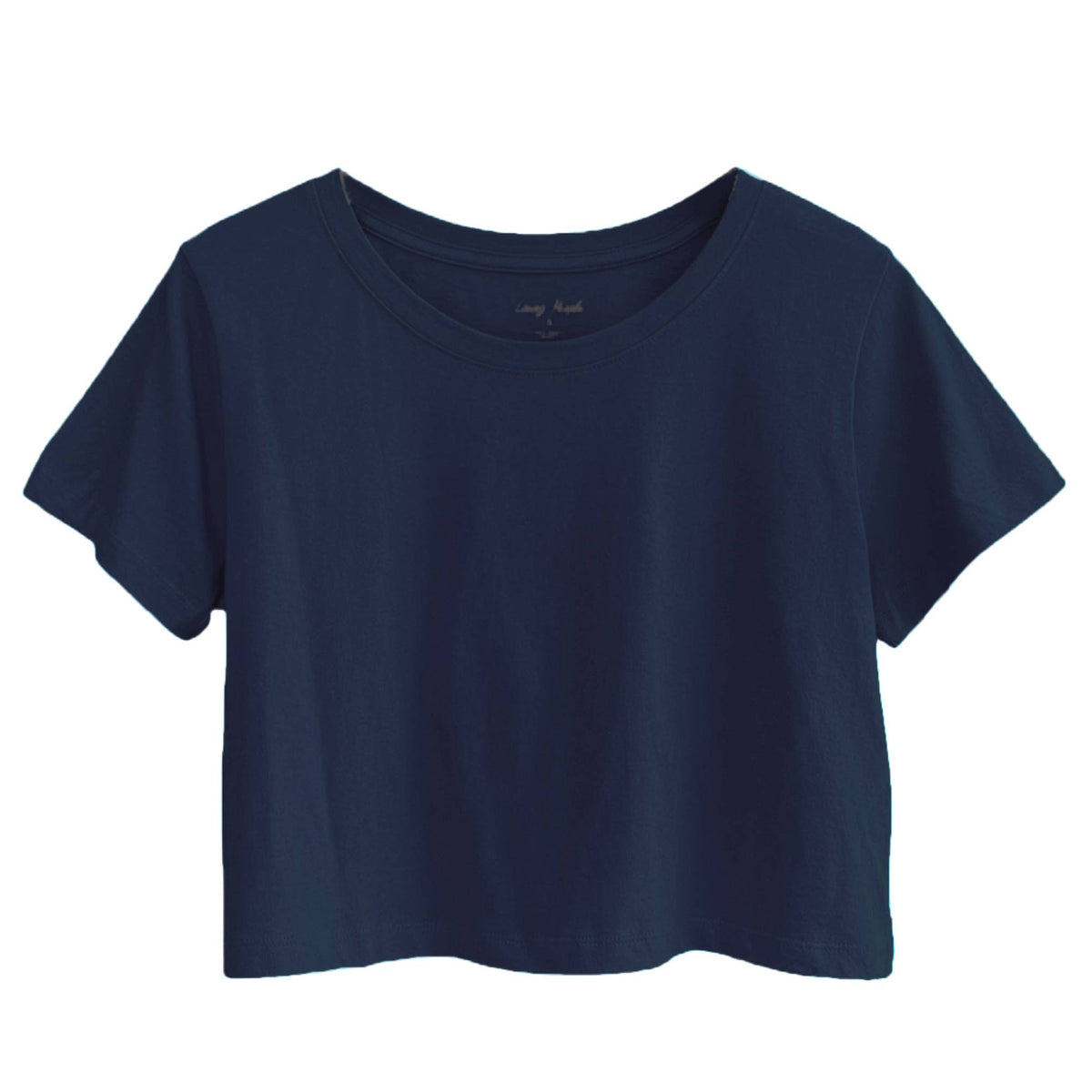 Premium cotton cropped tees