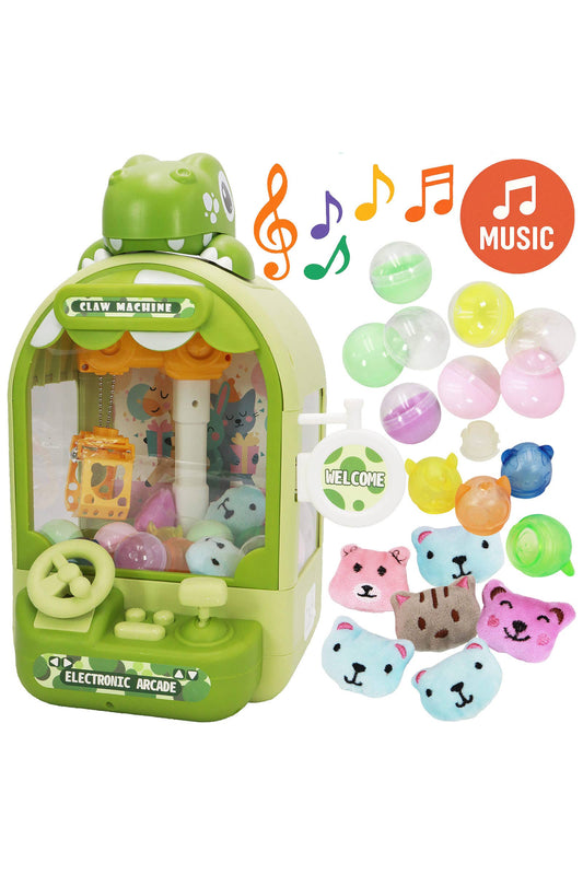 Electronic Dinosaur Music Toy Claw Machine