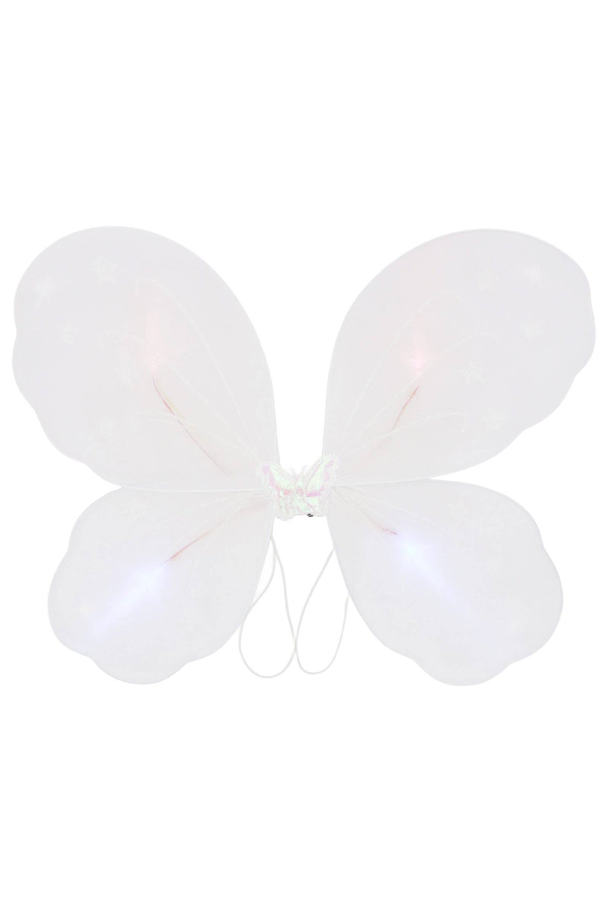 Kids Light-Up Star Glittery Fairy Costume Wings