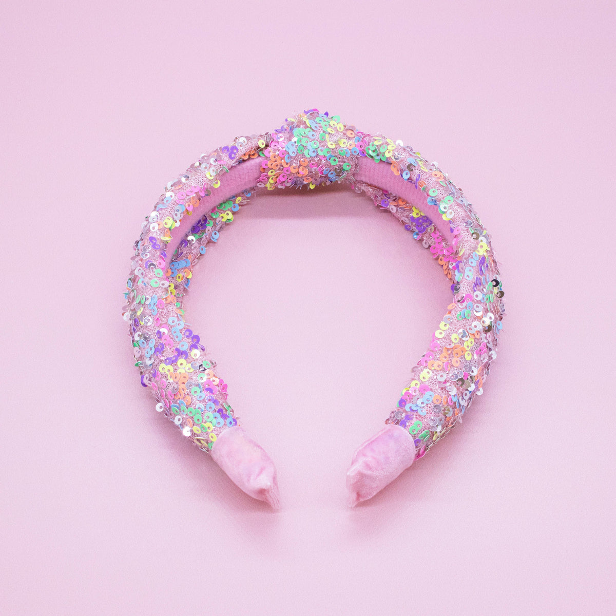 Kids Knot Headband - Sequin Knotted Hair Band Accessories